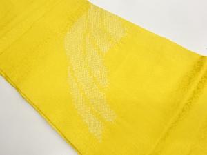 絞り毘沙門亀甲に菊・抽象曲線模様名古屋帯